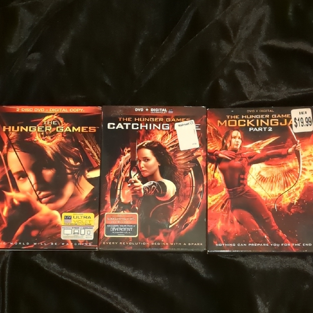 The Hunger Games Trilogy DVD Set